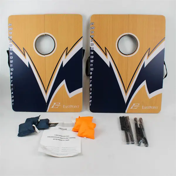 Eastpoint Tailgating Bean Bag Toss (2 Fold Up Target Boards, 6 Bean Bags 4"x4")