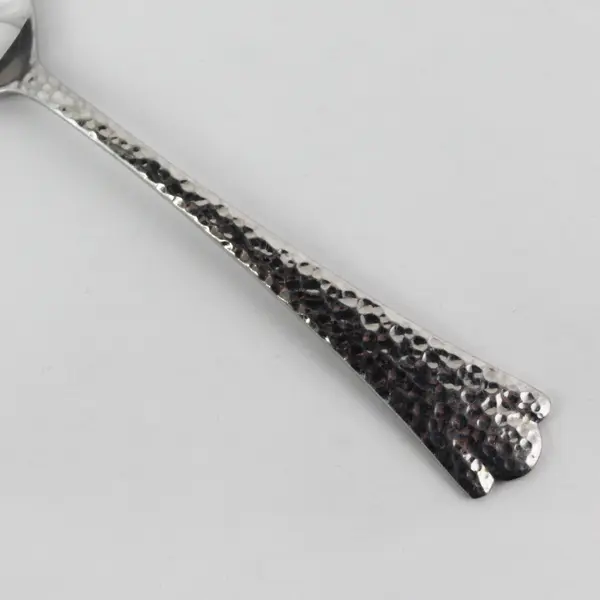 Lot of 2 Yamazaki Country Hammersmith Pattern SS Teaspoons 6.5" Long Good
