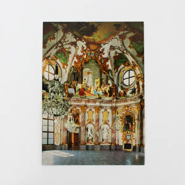 Lot Of 3 Vintage Würzburg Germany Residence Interior View Postcards