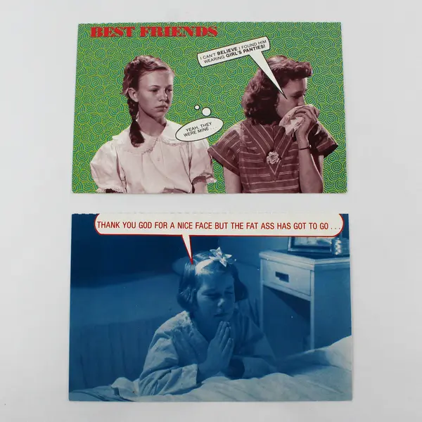 Lot Of 4 Women On The Verge Humorous Postcards American Postcard Co 