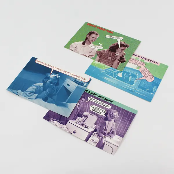 Lot Of 4 Women On The Verge Humorous Postcards American Postcard Co 