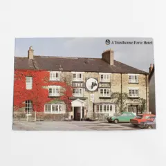 Vintage The Black Swan Hotel Helmsley North Yorkshire Postcard Trusthouse Forte