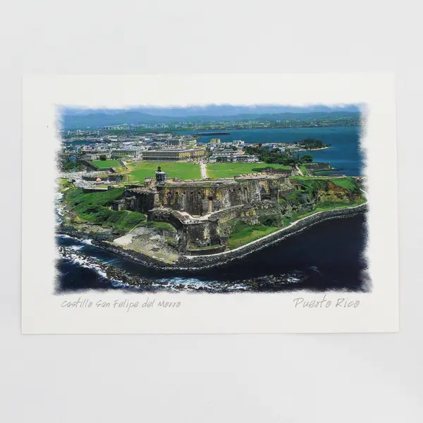 Lot Of 3 Old San Juan Puerto Rico Castillo Postcards