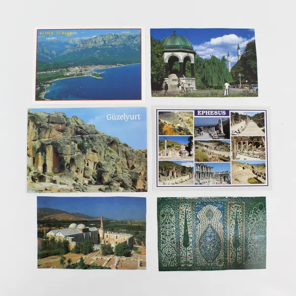 Lot Of 18 Vintage Turkey Scenery Ancient Ruins Postcards Cropped Edges