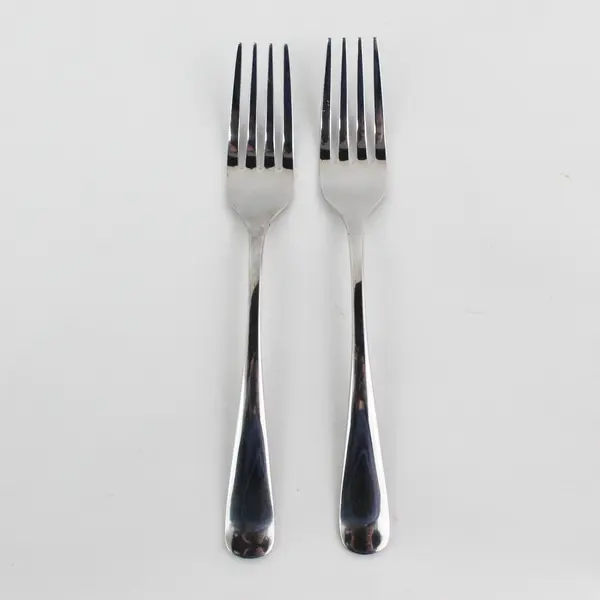 Lot Of 2 Cambridge Silver Unknown Rare Pattern Stainless Dinner Fork 6.75" VG