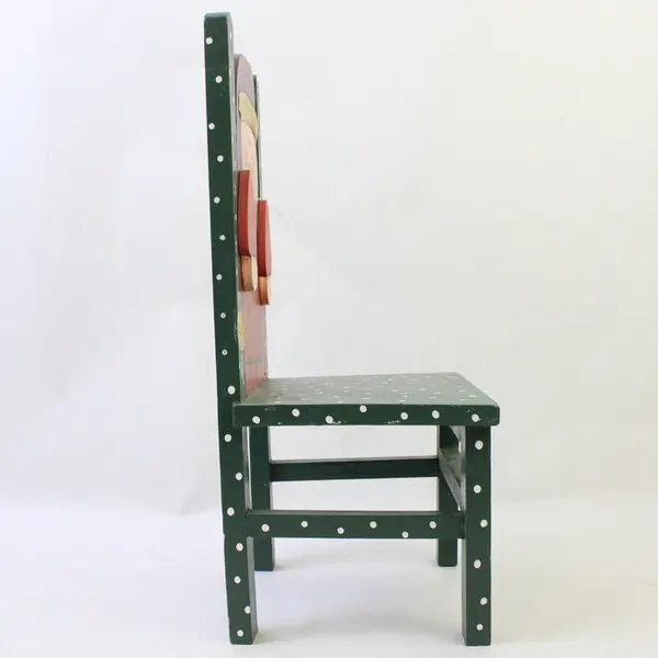 Crazy Mountain Santa Chair Green for Dolls & Plush Holiday Miniature New