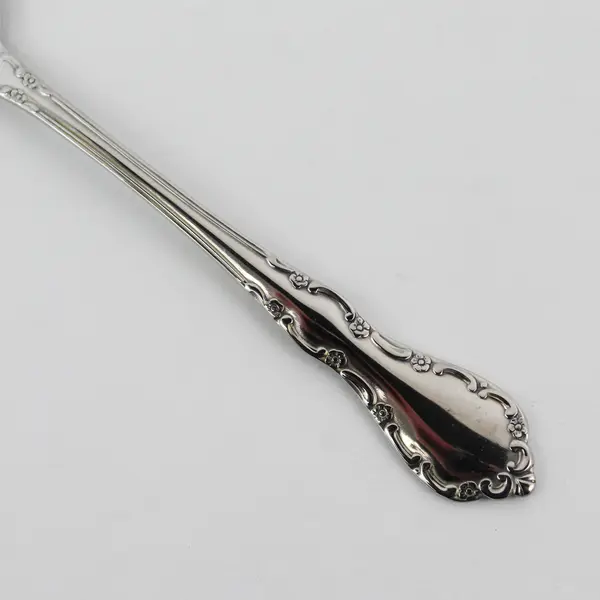Lot of 8 Oneida Silver Mansion Hall Pattern SS Oval Soup Spoons 6.75" Long Good