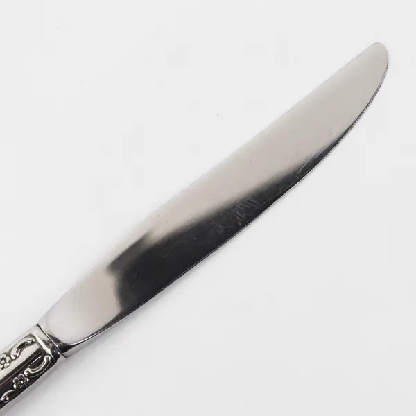 Lot of 7 Oneida Silver Mansion Hall Pattern Stainless Dinner Knives 9" Long Good
