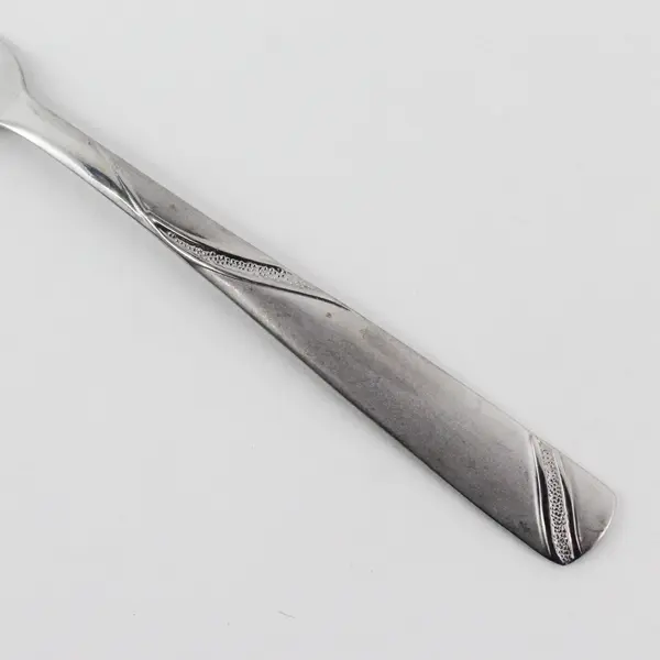 Lot of 2 Cambridge Silver Tabitha Sand Pattern SS Butter Knives 7.25" Rare HTF