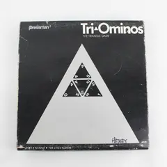 Vintage Tri-Ominos  Board Game Pressman #4420 Complete 