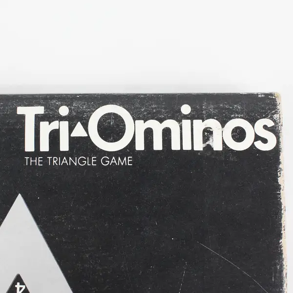 Vintage Tri-Ominos  Board Game Pressman #4420 Complete 