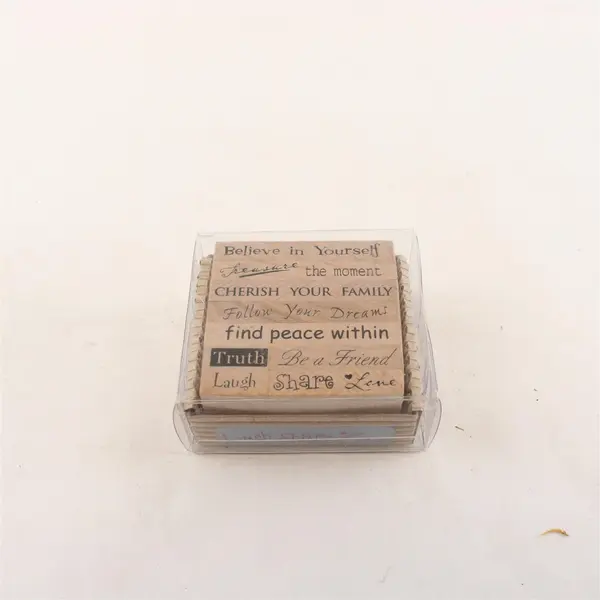 PSX Pixie Affirmations P1204 10 Rubber Stamps Believe in Yourself - New