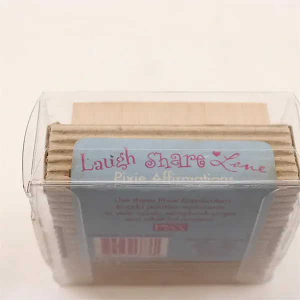 PSX Pixie Affirmations P1204 10 Rubber Stamps Believe in Yourself - New