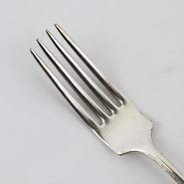 Set Of 8  Associated Silver Yourex Silver Seal Lady Washington Dinner Forks