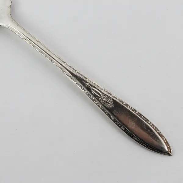 Set Of 8  Associated Silver Yourex Silver Seal Lady Washington Dinner Forks