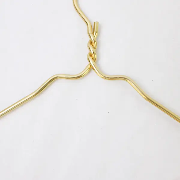 Mixed Lot of 7 Brass Metal Clothes Hangers Different Sizes