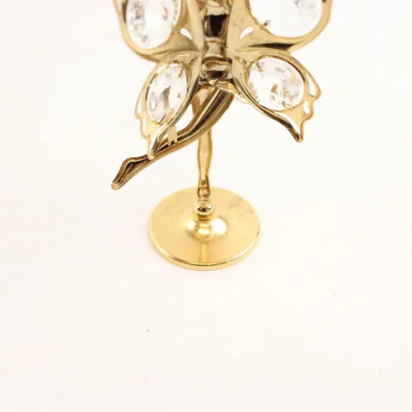 Vintage Mascot Inc. 24K Gold-Plated Fairy with Austrian Crystals