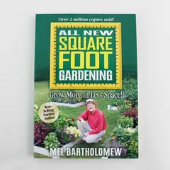 All New Square Foot Gardening Grow More In Less Space Mel Bartholomew 2006 PB