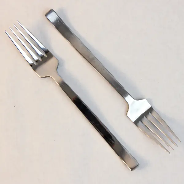 Lot Of 5 IKEA Lard (Stainless) Pattern Flatware Dinner Forks 7.75" Long