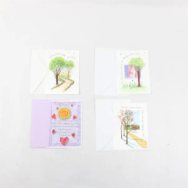 Lot of 4 United Spinal Association Encouragement Greeting Cards Unused