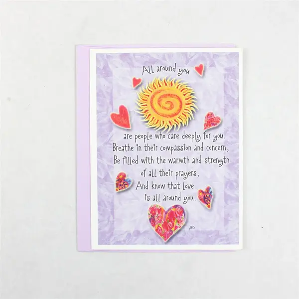 Lot of 4 United Spinal Association Encouragement Greeting Cards Unused