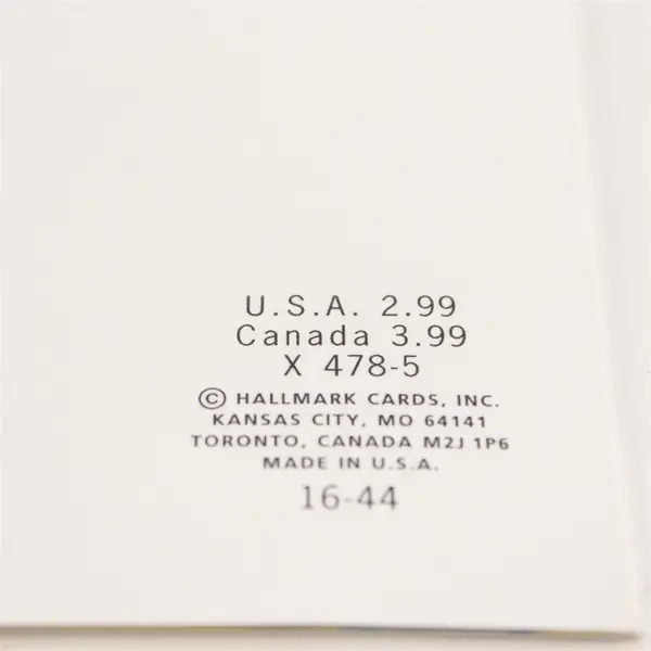Hallmark Frog-Themed Christmas Greeting Card for Mom Unused