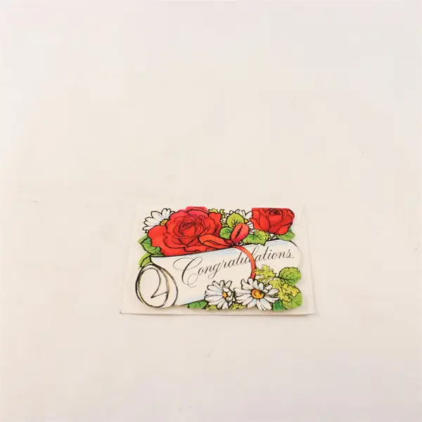 Vintage Hallmark Congratulations on Graduation Mini Greeting Card