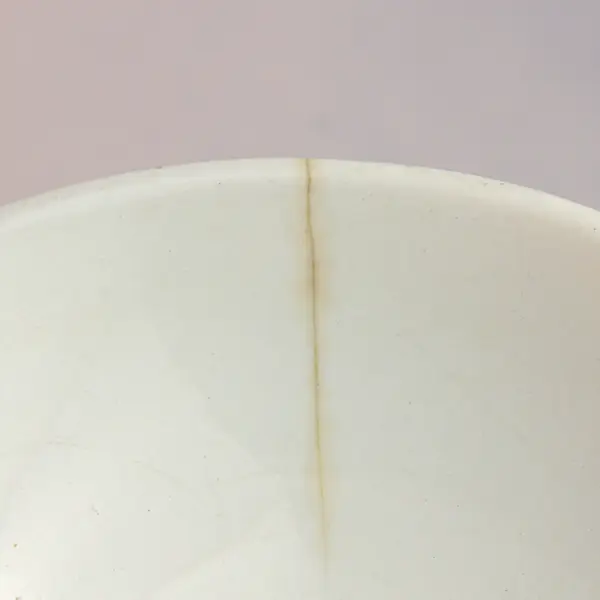 Set of 3 Vintage Metlox Poppy Trail Peach Blossom Lugged Soup Bowls Flaws