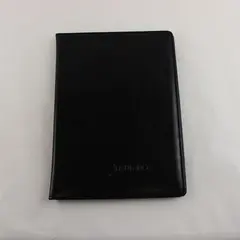Safeco Insurance Black Leather Portfolio Document Organizer