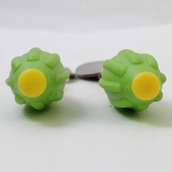 Gerber Graduates Safety Fork & Spoon Set Toddler Utensils Green Yellow