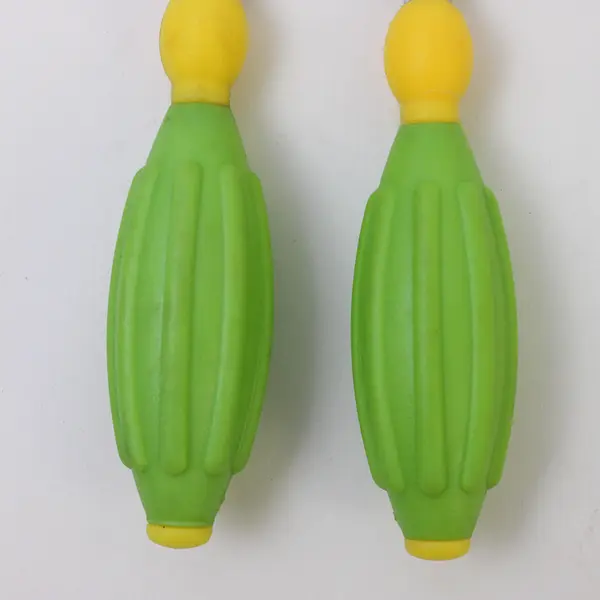 Gerber Graduates Safety Fork & Spoon Set Toddler Utensils Green Yellow