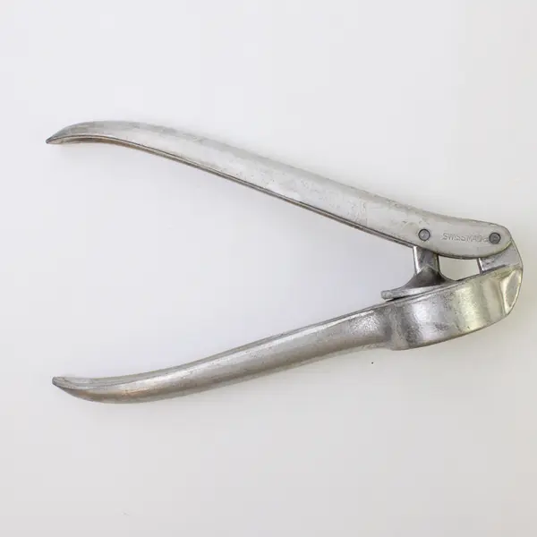 Vintage Zyliss Swiss Garlic Press  Aluminum