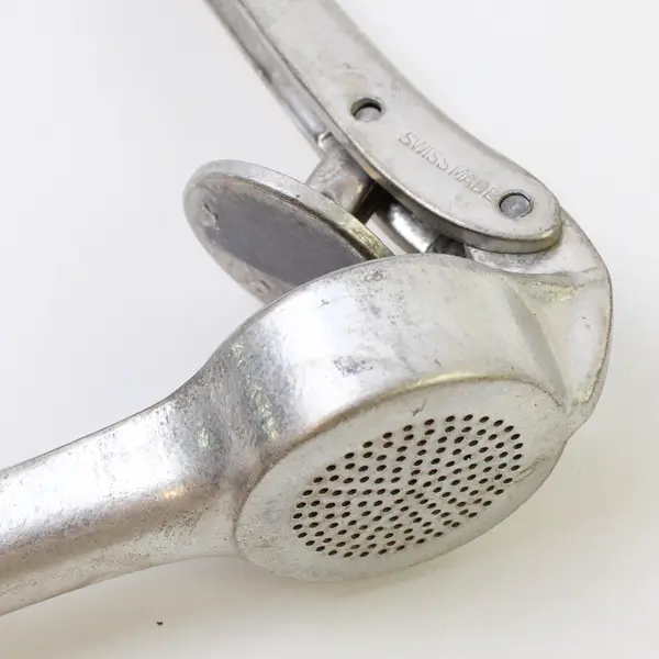 Vintage Zyliss Swiss Garlic Press  Aluminum