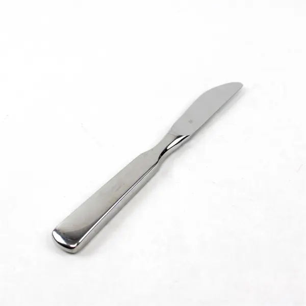 Lot of 6 WMF Flatware Pilgrim Stainless Steel Glossy Dining Dessert Knives Rare