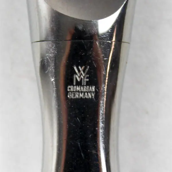 Lot of 6 WMF Flatware Pilgrim Stainless Steel Glossy Dining Dessert Knives Rare