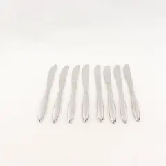 Lot of 8 WMF Flatware Stainless Steel Glossy Dining Knives