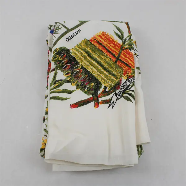 Western Australia The Wildflower State Tablecloth 48" x 51" Flawed