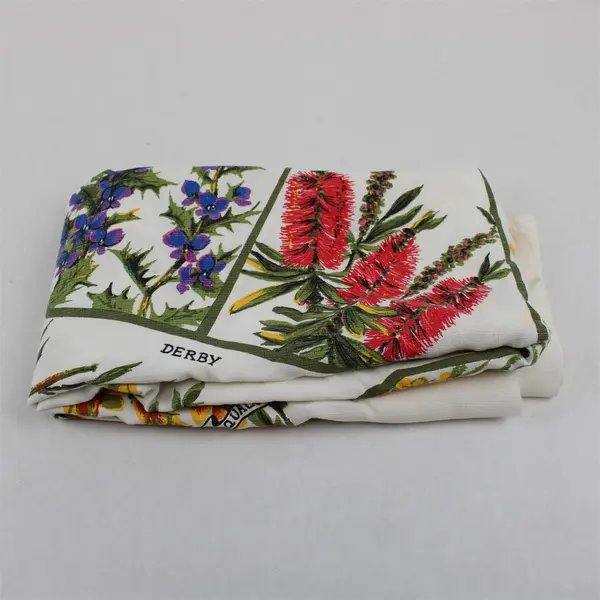 Western Australia The Wildflower State Tablecloth 48" x 51" Flawed