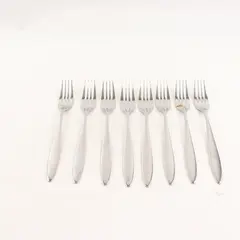 Set of 8 WMF Flatware Balance Stainless Steel Glossy Dinner Forks