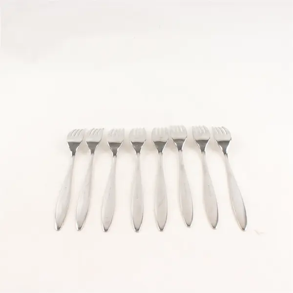 Set of 8 WMF Flatware Balance Stainless Steel Glossy Dinner Forks