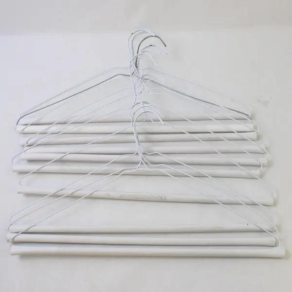 Lot of 10 Wire Strut Hangers with Cardboard Sleeves