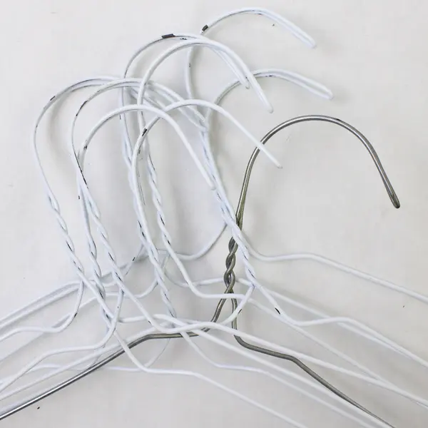 Lot of 10 Wire Strut Hangers with Cardboard Sleeves