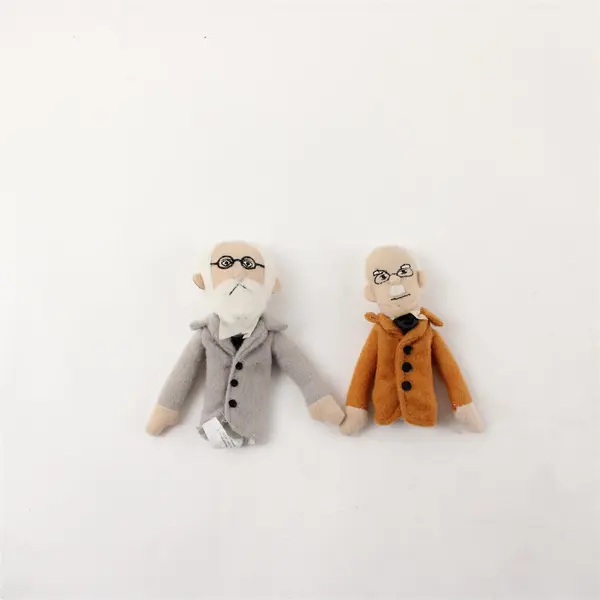 Great Psychologists Magnetic Fridge Finger Puppets - Sigmund Freud & Carl Jung