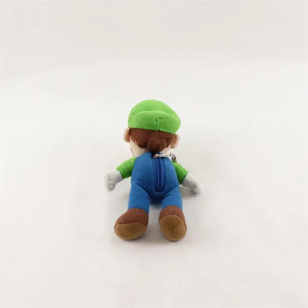 Nintendo Luigi Plush Coin Purse Soft Doll on Key Chain - 8" Tall