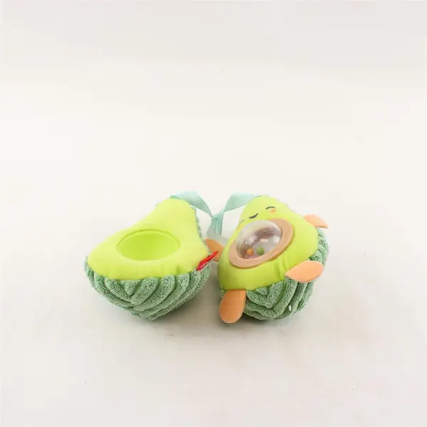 Skip Hop Farmstand Avocado Interactive Rattling Stroller Toy Plush