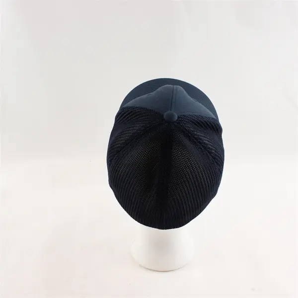 Mesh Flexfit Dark Blue Hat  - Embroidered with "Europress" in White Lettering
