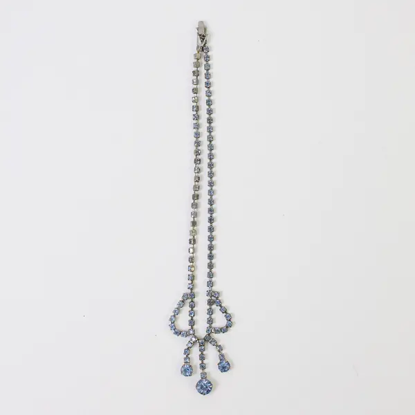 Lot of 3 Vintage Necklaces with Stones, Silver-Tone, One With Pearl