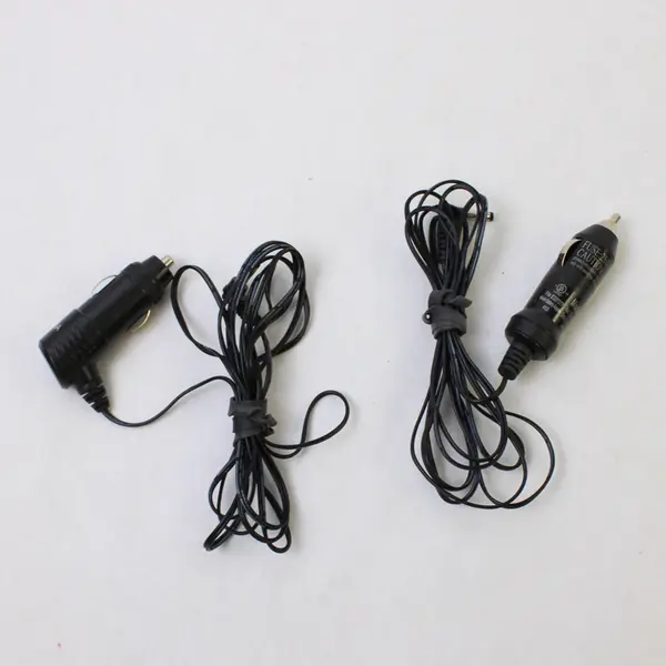 Lot of 2 12V DC Car Adapters LY-01-9G10A Used Untested Portable DVD, Dash Camera