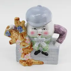 Feitx Humpty Dumpty Sitting On the Wall Ceramic Teapot