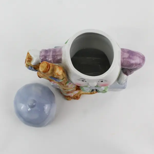 Feitx Humpty Dumpty Sitting On the Wall Ceramic Teapot